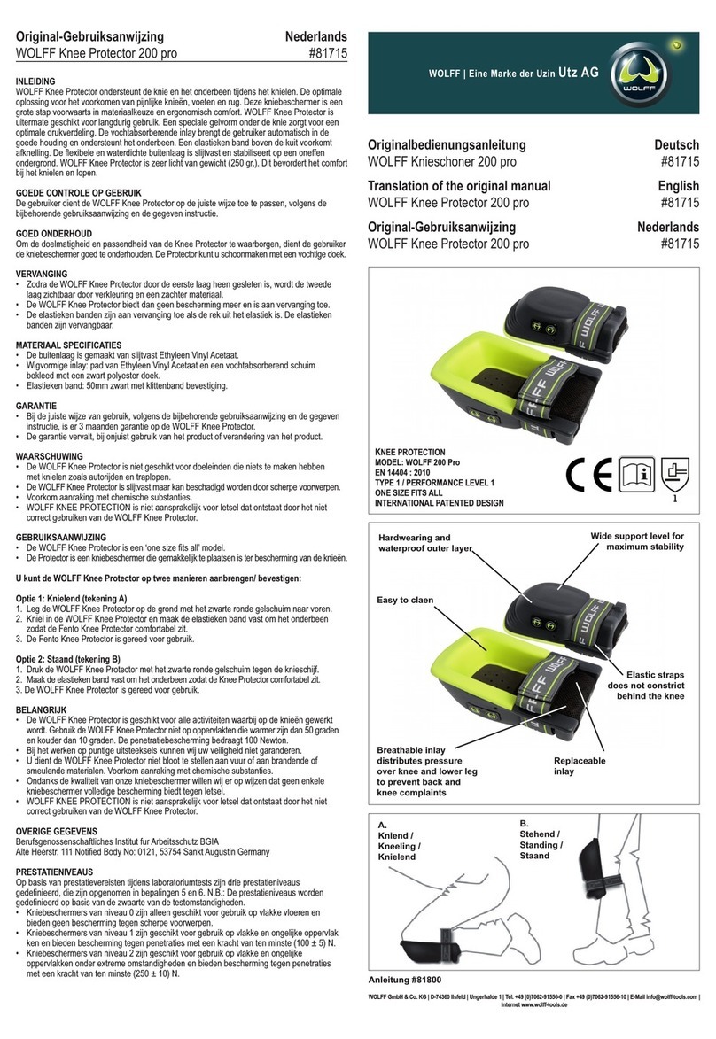 WOLFF 200 pro Translation of the original manual
