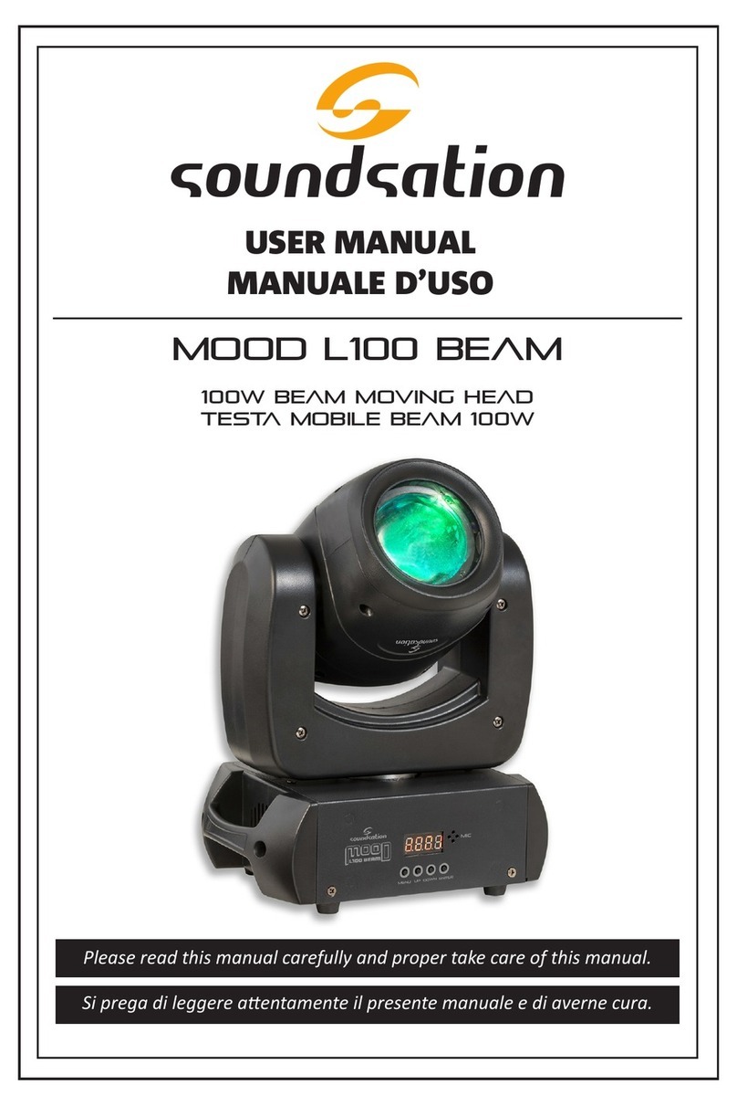 Sound Sation MOOD L100 BEAM User manual