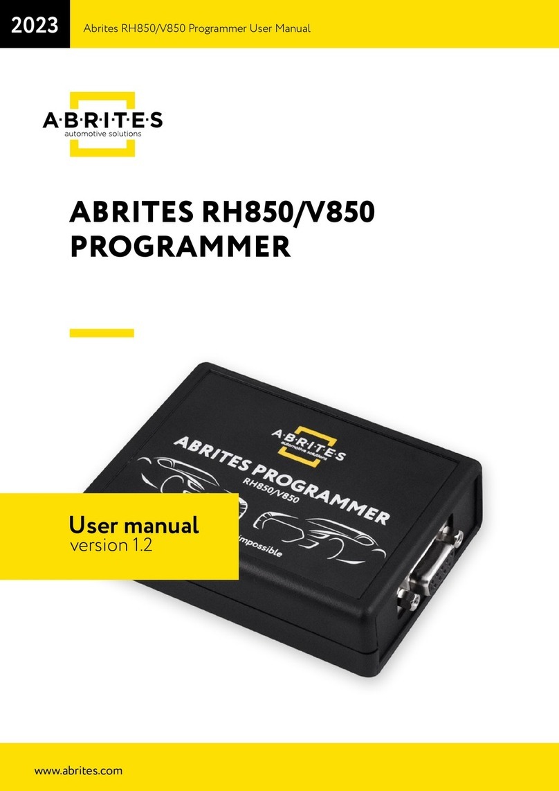 ABRITES RH850 user manual