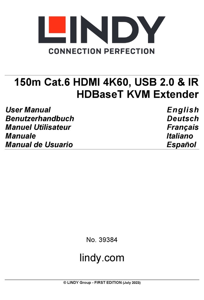 Lindy 39384 User manual Lindy 39384 User manual