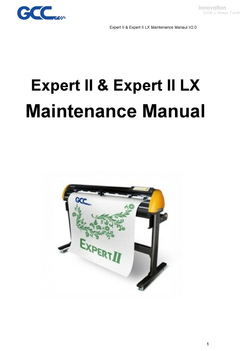 GCC Technologies Expert II Maintenance manual