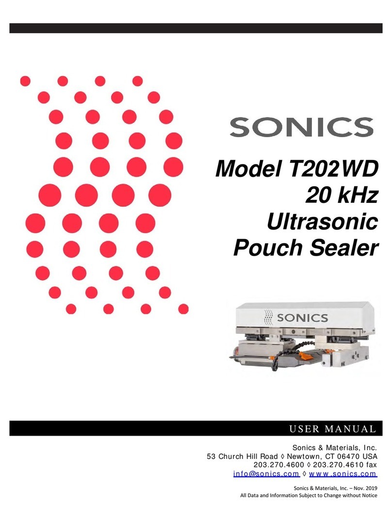 Sonics T202WD user manual