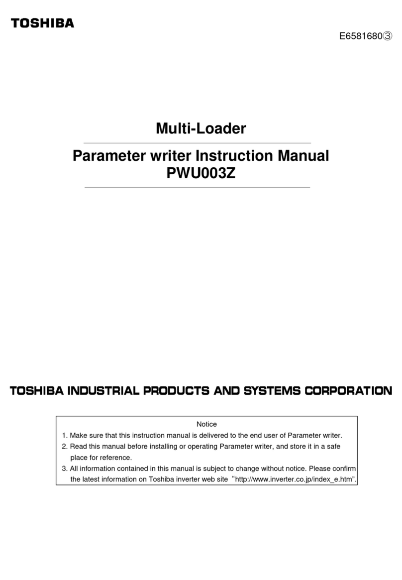 Toshiba PWU003Z instruction manual