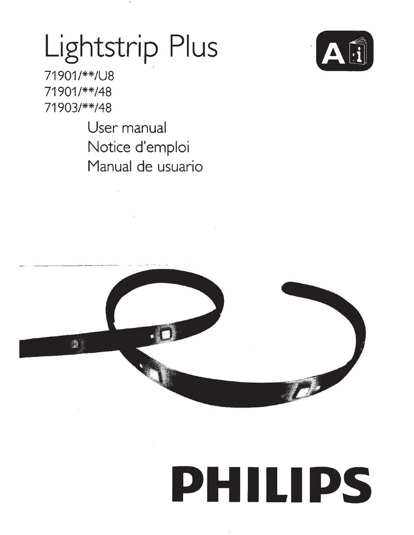 Philips Lightstrip Plus 71901/U8 Series user manual