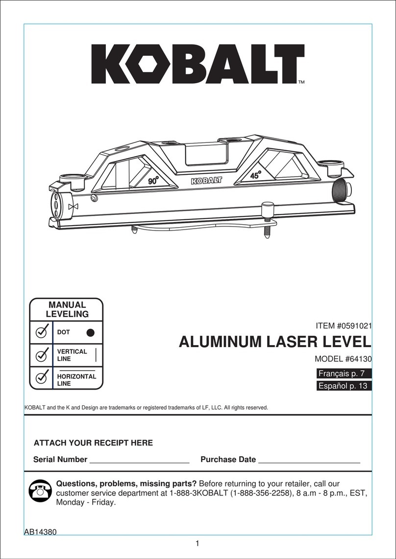 Kobalt 64130 User manual