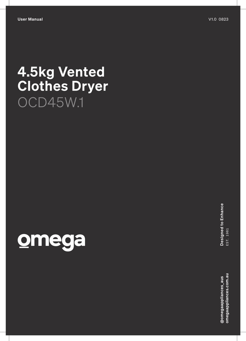 Omega OCD45W.1 User manual