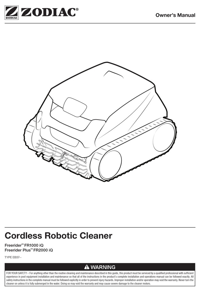 Zodiac Freerider FR1000 iQ User manual