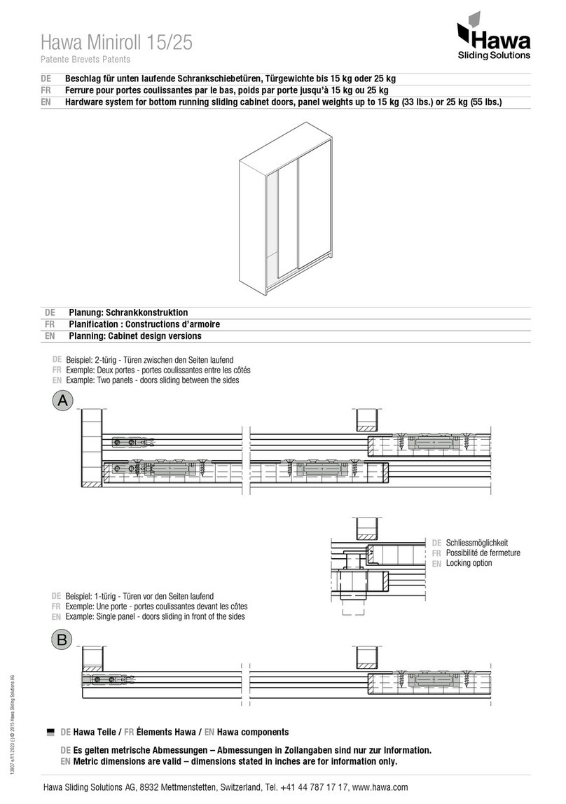 hawa Miniroll 15 User manual