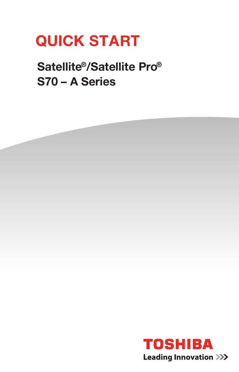 Toshiba Satellite S70-A Series User manual