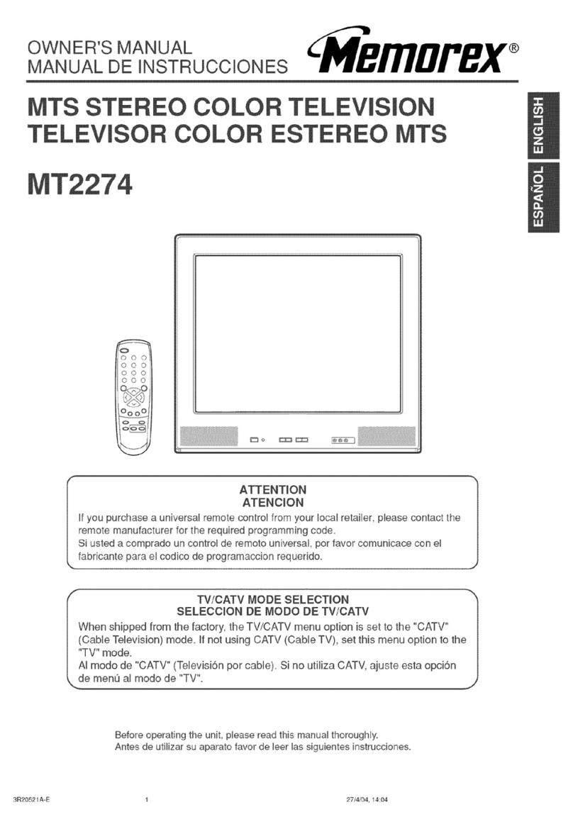 Memorex MT2274 User manual