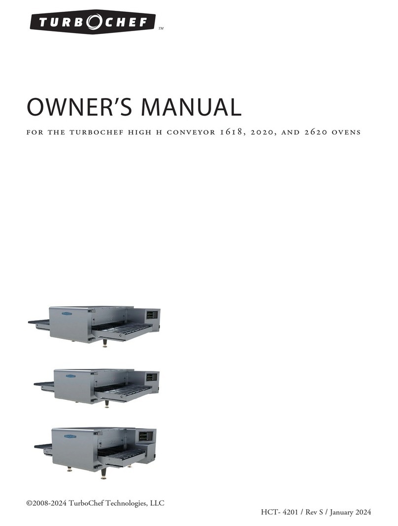 TurboChef 1618 owner's manual TurboChef 1618 owner's manual