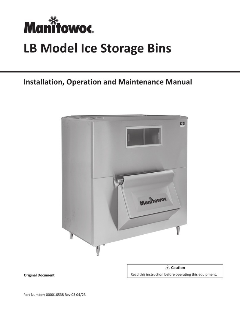 Manitowoc LB Installation, operation and maintenance manual Manitowoc LB Installation, operation and maintenance manual