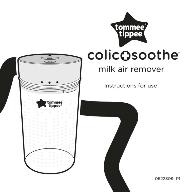 Tommee Tippee colicsoothe Instructions for use