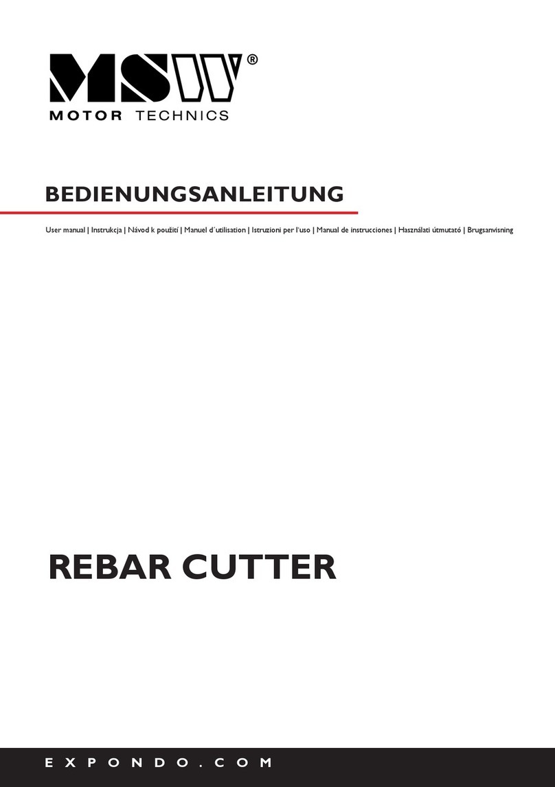 MSW Motor Technics MSW-RC-220 user manual