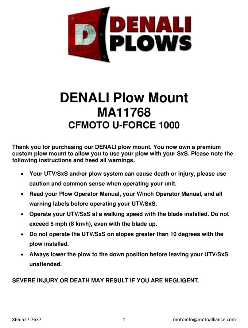 Denali MA11768 manual