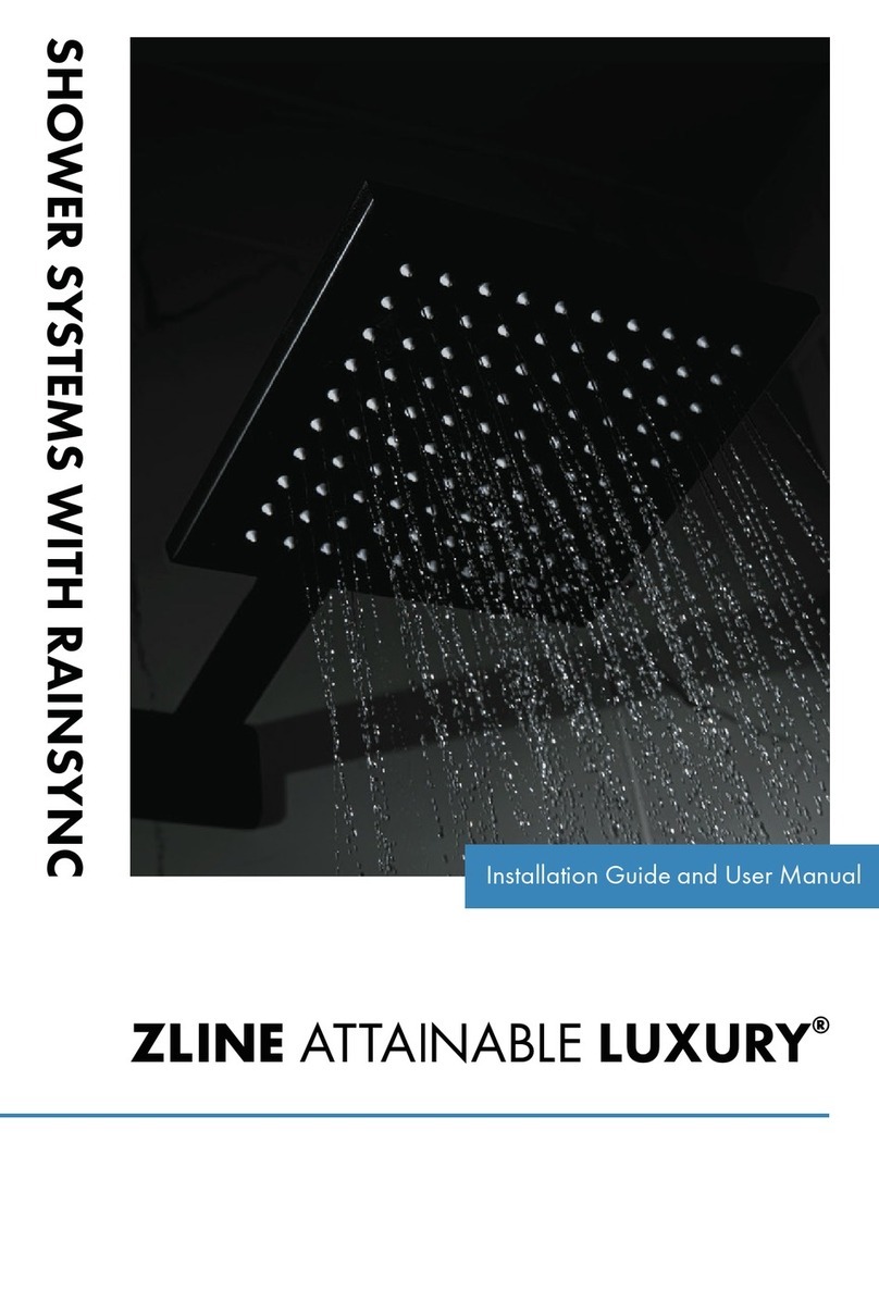 Zline EMBY-SHS-T2 Installation guide and user's manual Zline EMBY-SHS-T2 Installation guide and user's manual