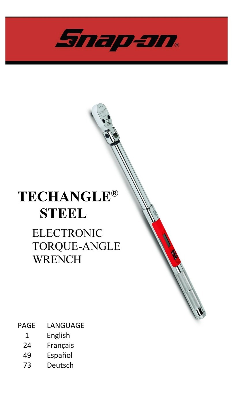 Snap-On TECHANGLE STEEL ATECH2FS100 manual