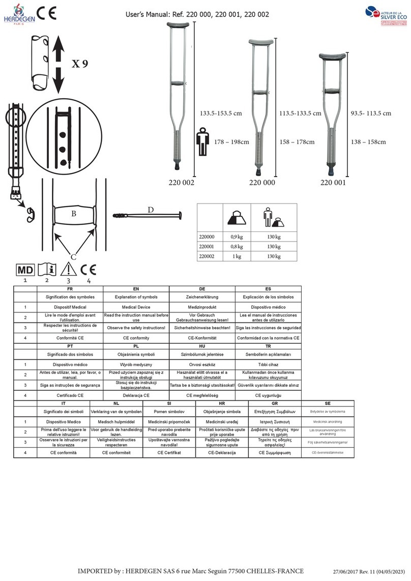 Herdegen 220 000 user manual