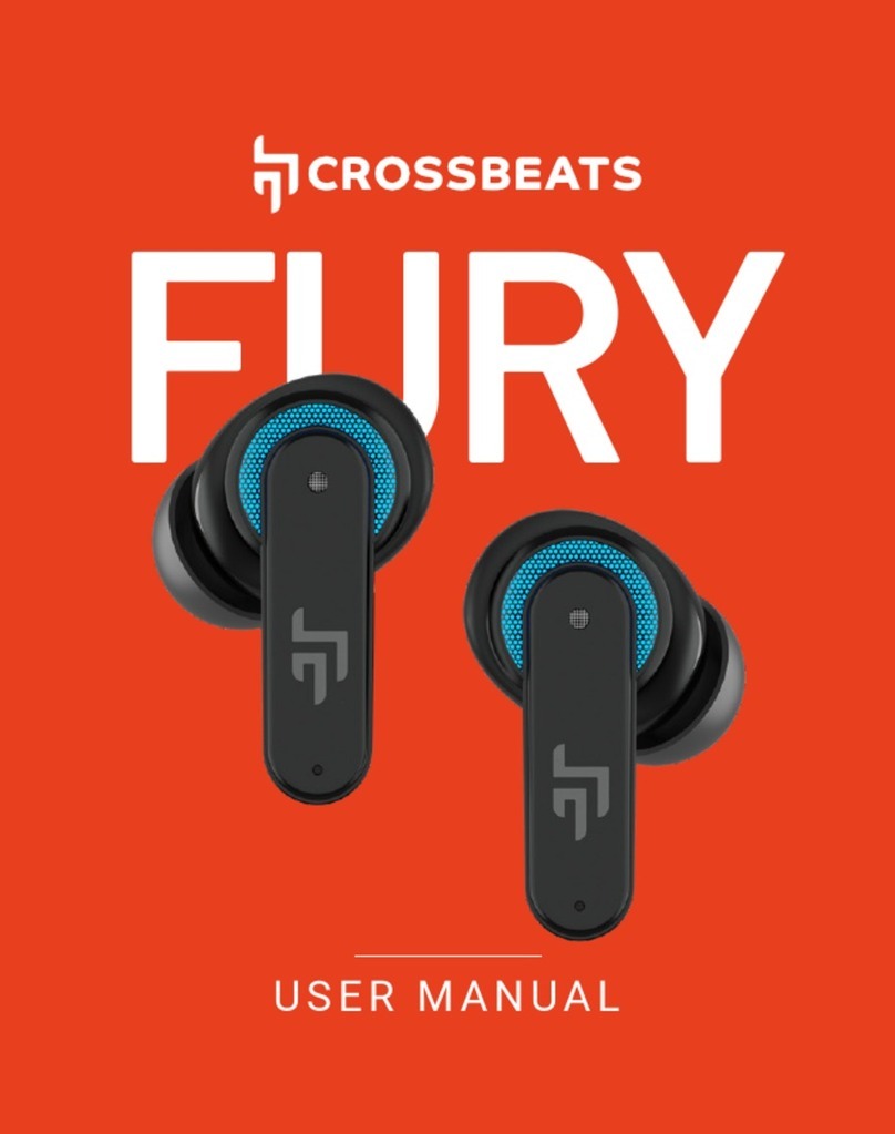 Crossbeats Fury user manual