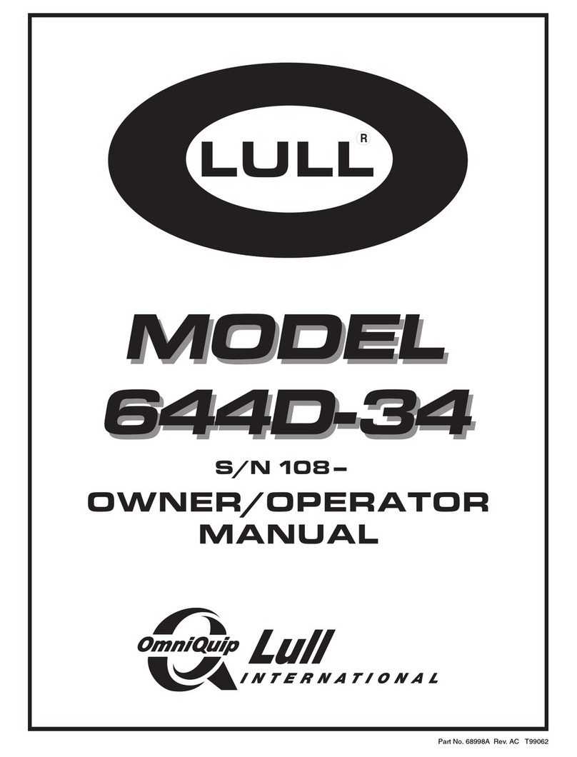 Lull OmniQuip 644D-34 Owner's/operator's manual