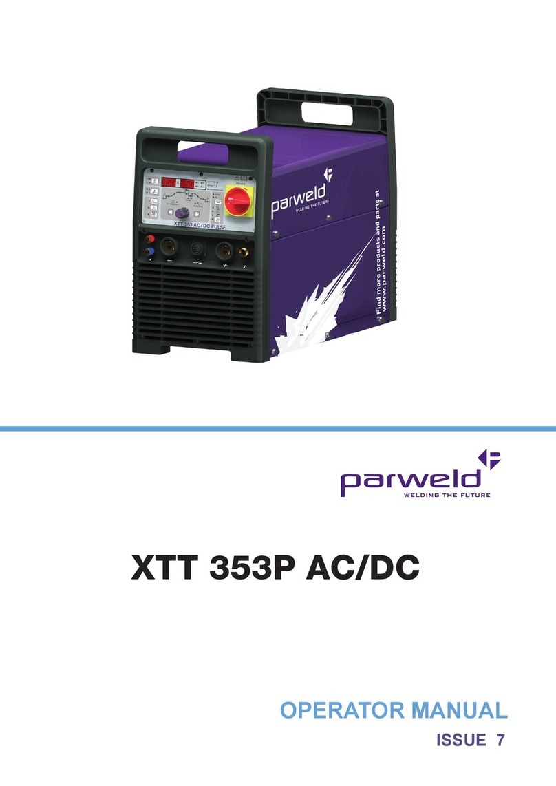 Parweld XTT 353P AC/DC Operator's manual
