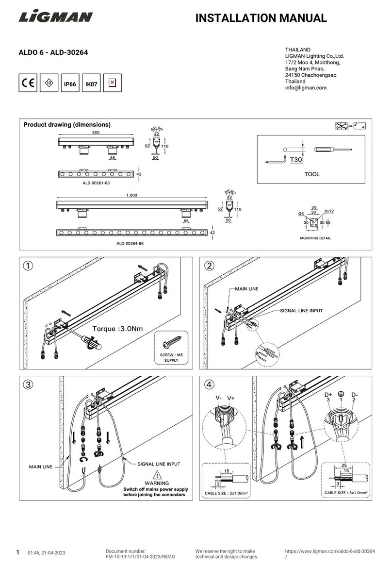 LIGMAN ALD-30264 instruction manual