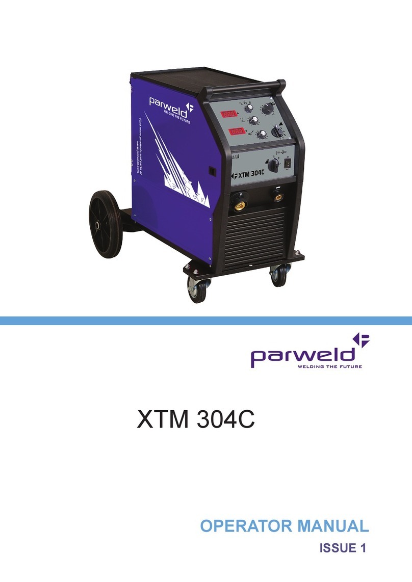 Parweld XTM 304C Operator's manual