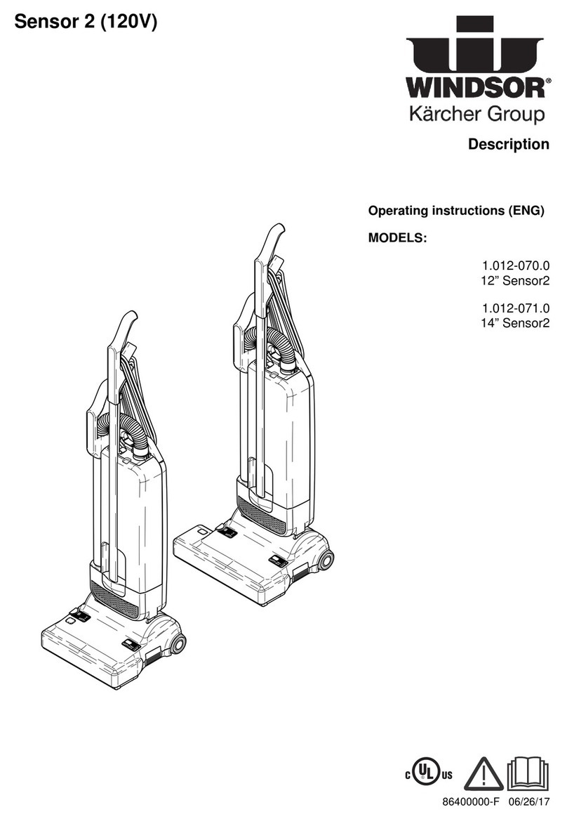 Kärcher WINDSOR 12" Sensor2 User manual