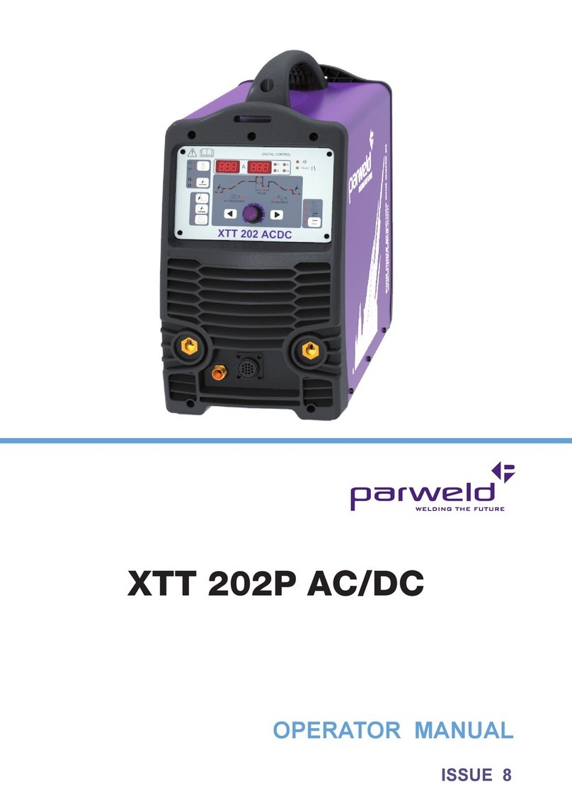 Parweld XTT 202 P AC/DC Operator's manual
