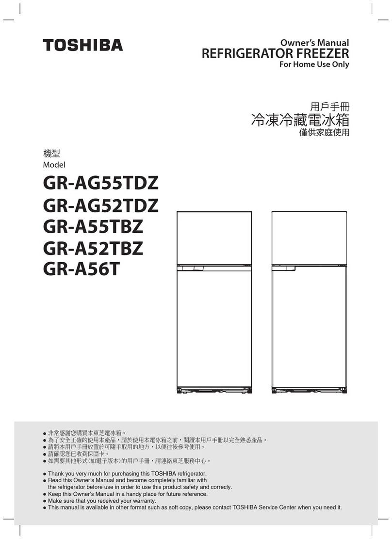 Toshiba GR-A56T owner's manual