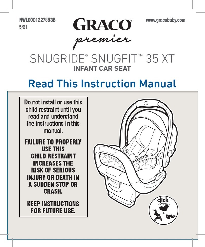 Graco premier SNUGRIDE SNUGFIT 35 XT User manual Graco premier SNUGRIDE SNUGFIT 35 XT User manual