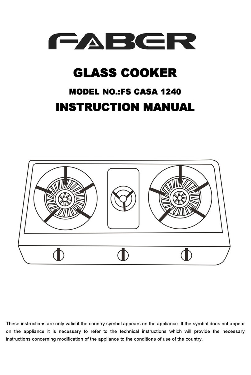 Faber FS CASA 1240 instruction manual