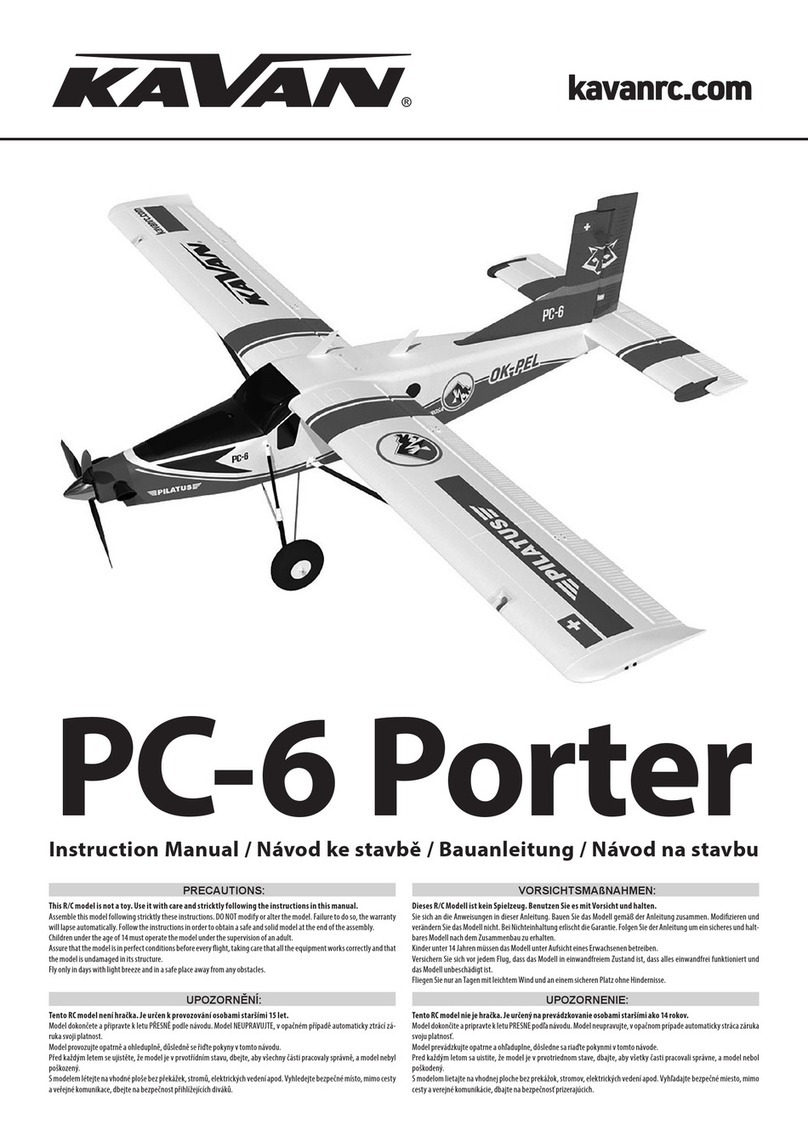 Kavan Pilatus PC-6 Porter User manual
