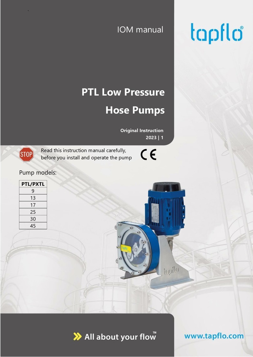 TapFlo PTL Series User manual