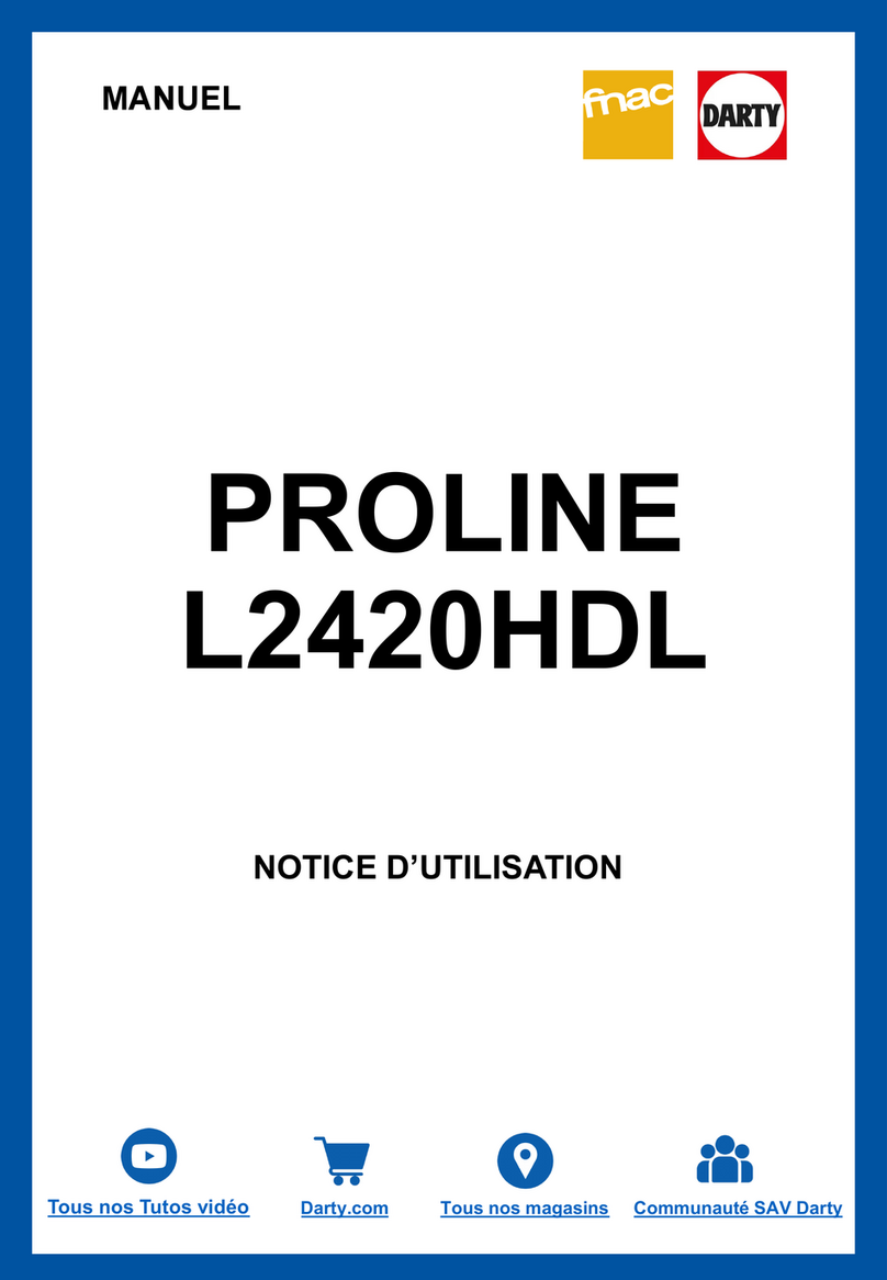 Proline L2420HDL User manual Proline L2420HDL User manual