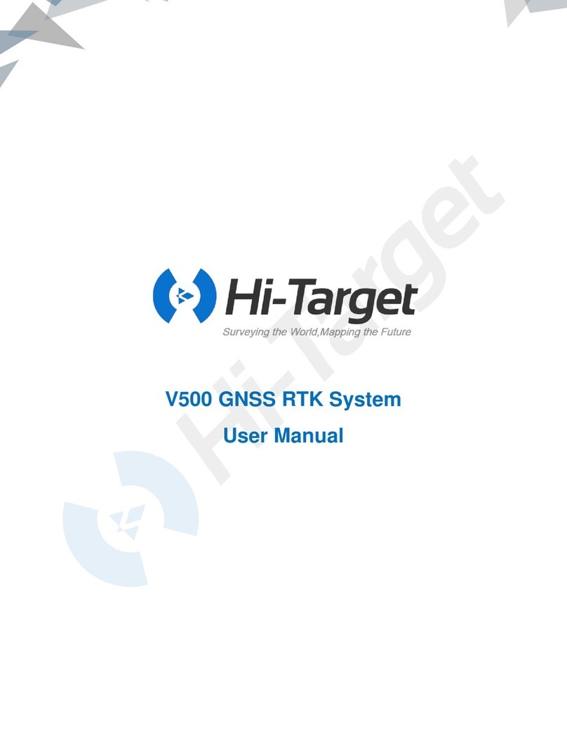 Hi-Target V500 user manual Hi-Target V500 user manual