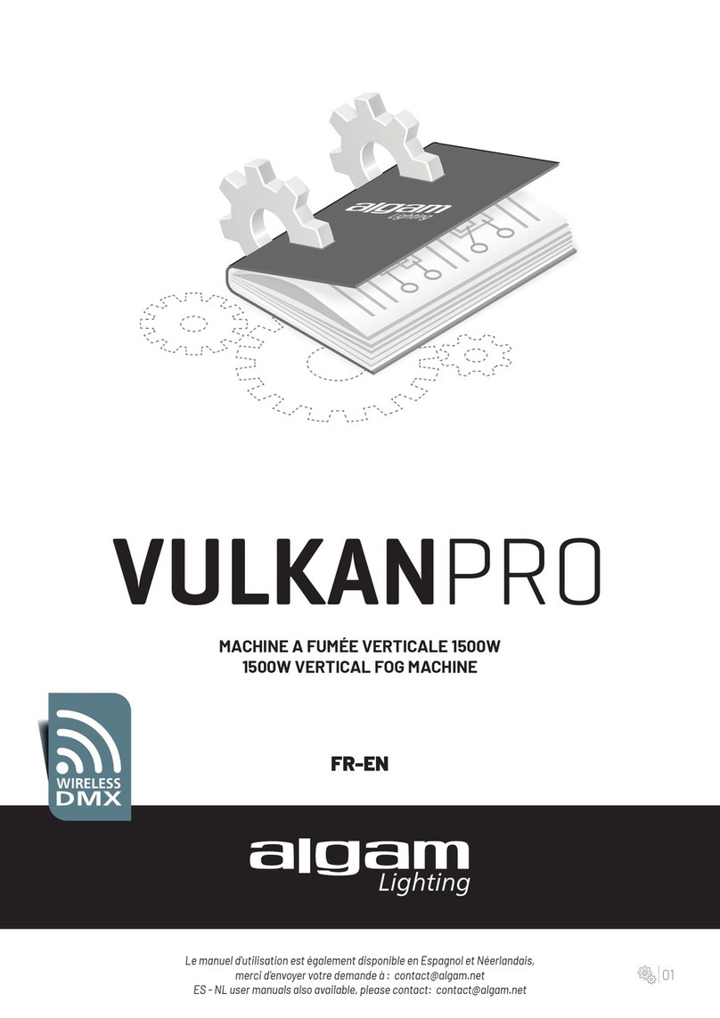 Algam Lighting VULKAN-PRO User manual