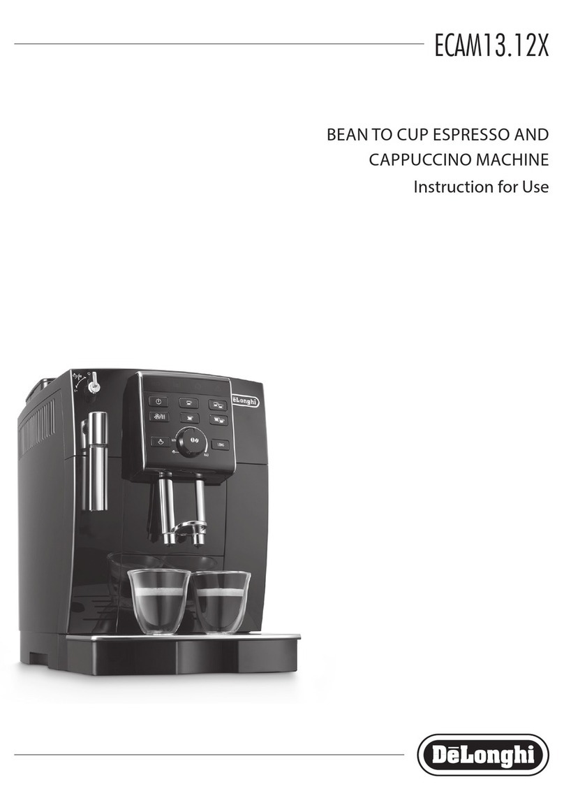 DeLonghi ECAM13.12 Series User manual