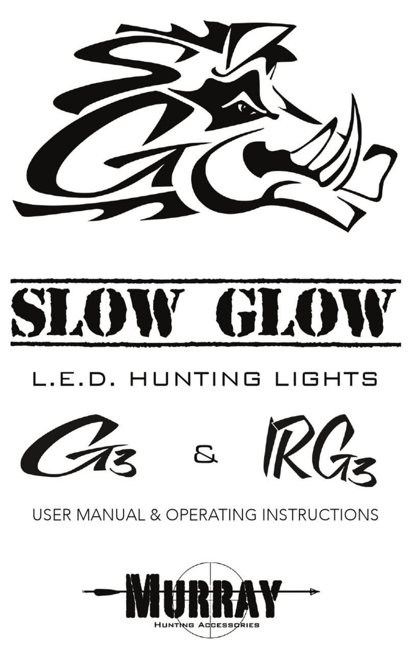 Murray SLOW GLOW G3 User's manual & operating instructions