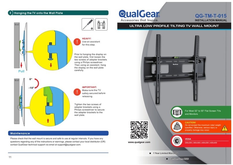 QualGear QG-TM-T-015 User manual