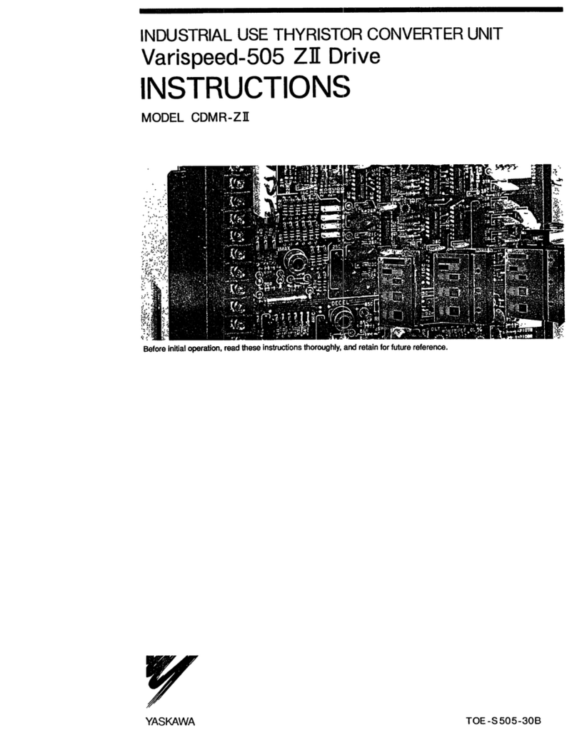 YASKAWA CDMR-Z II instructions