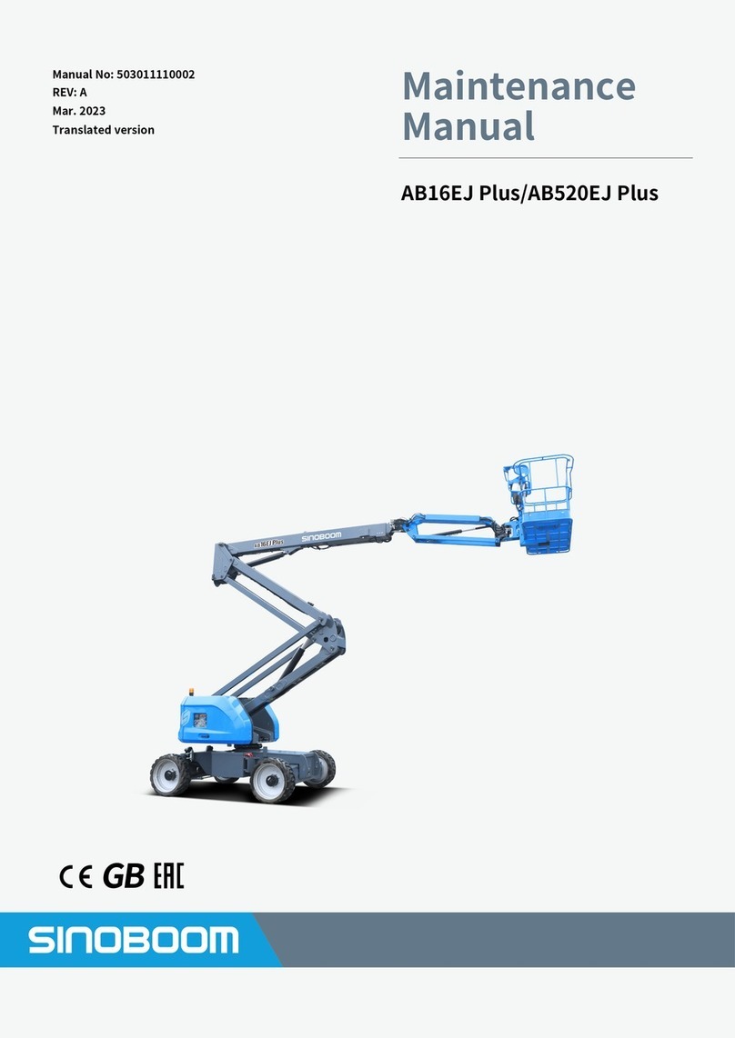Sinoboom AB16EJ Plus Maintenance manual