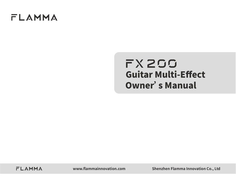 FLAMMA FX200 owner's manual