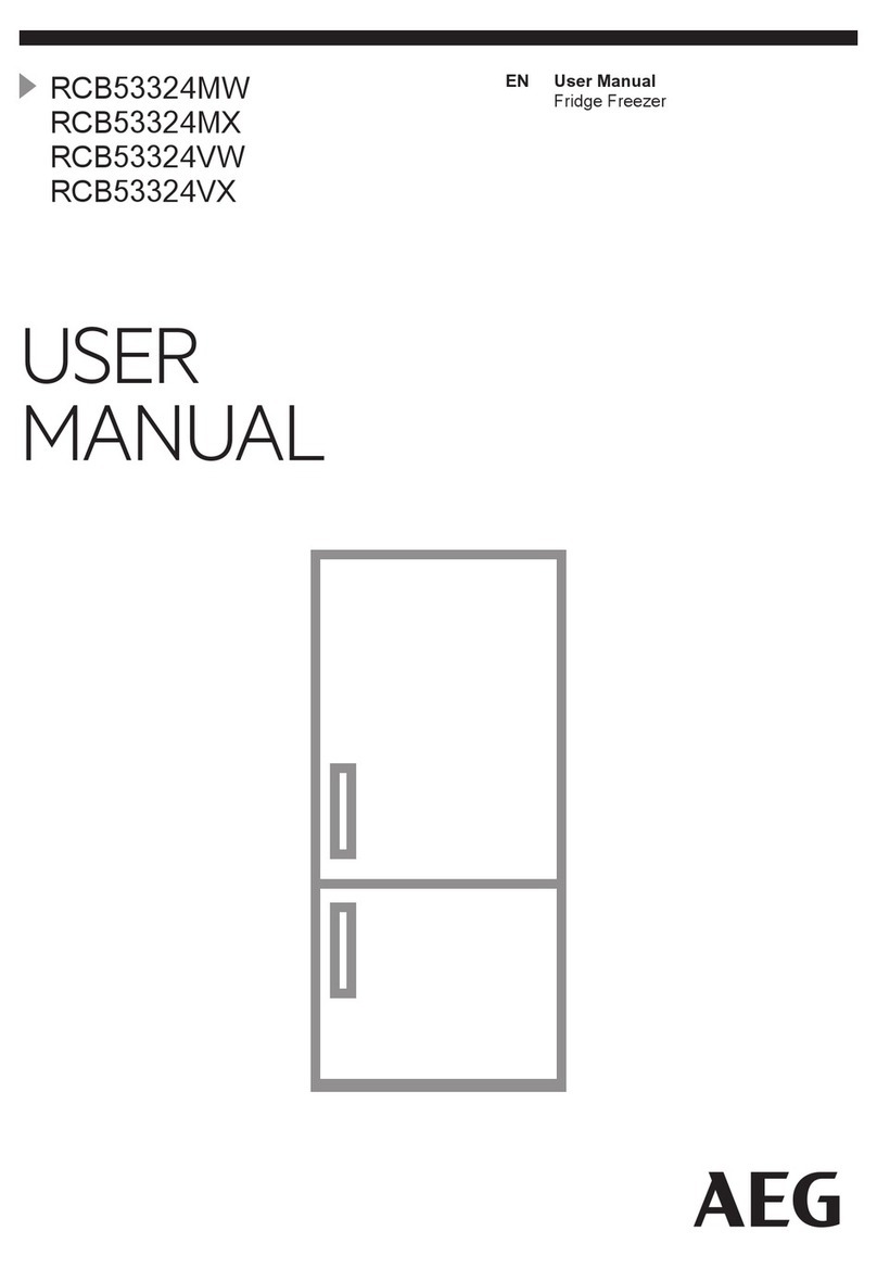 AEG RCB53324VW User manual
