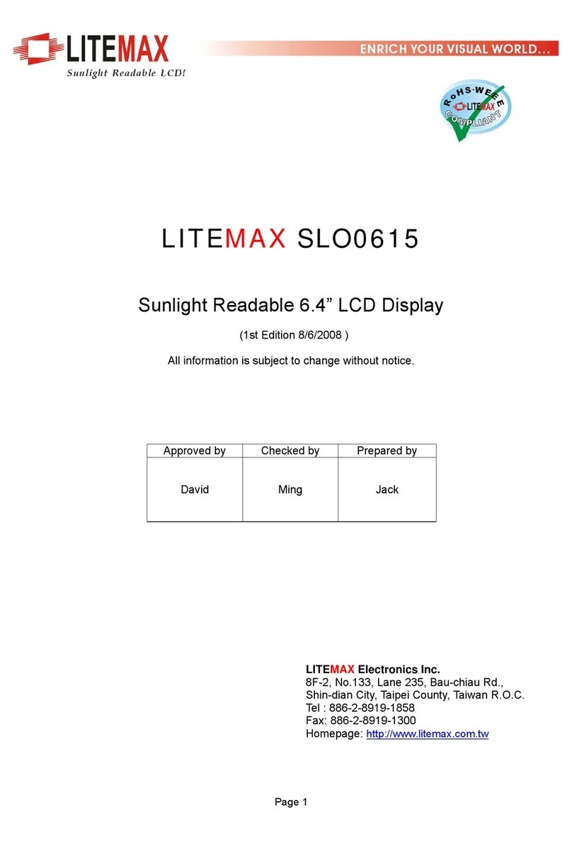 LITEMAX SLO0615 User manual LITEMAX SLO0615 User manual