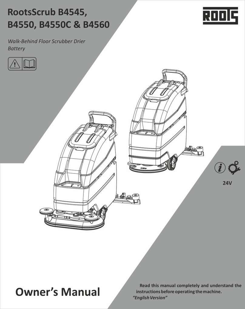 ROOTS RootsScrub B4545 User manual