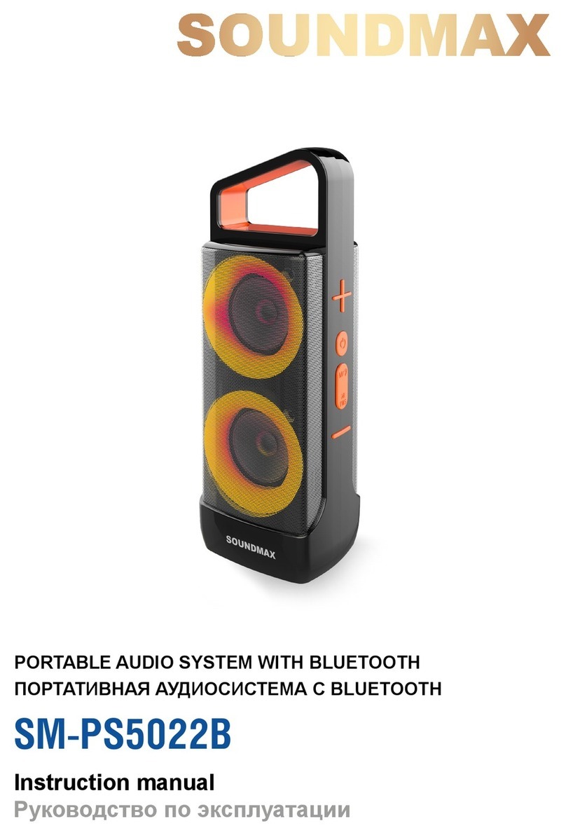 SoundMax SM-PS5022B instruction manual