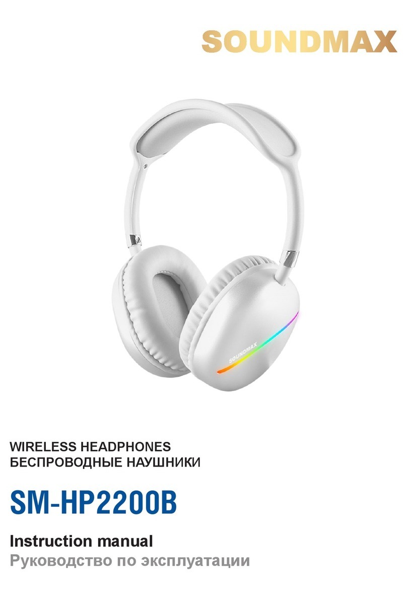 SoundMax SM-HP2200B User manual