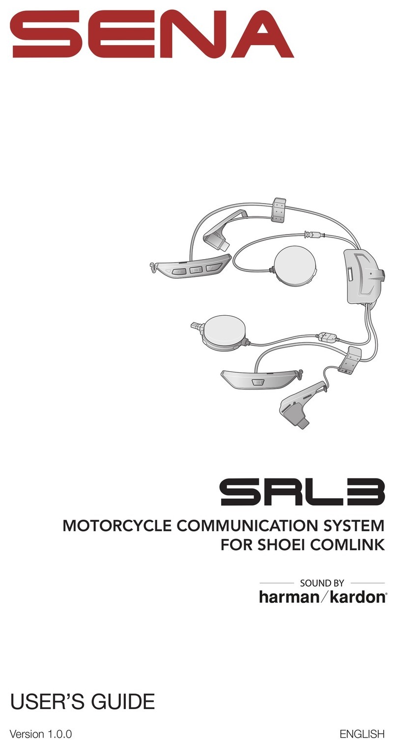 Sena SRL3 User manual