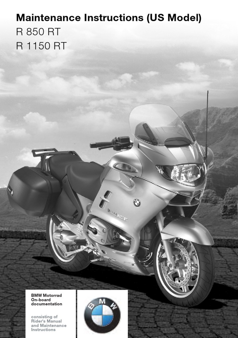 BMW R 850 RT 2004 Operating and maintenance instructions